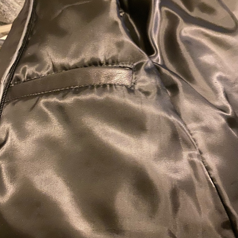 Genuine lamb skin leather jacket